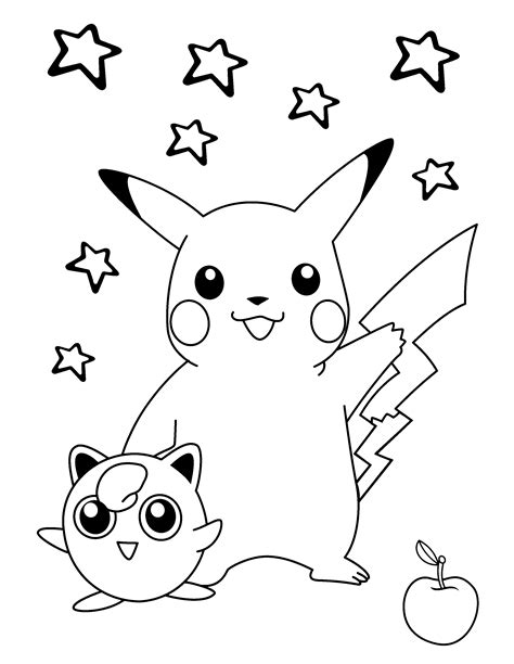 free coloring pages of pokemon|Pokemon Coloring Pages